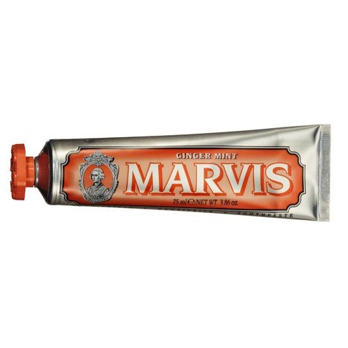 Marvis Toothpaste - Amarelli Licorice Mint on white background