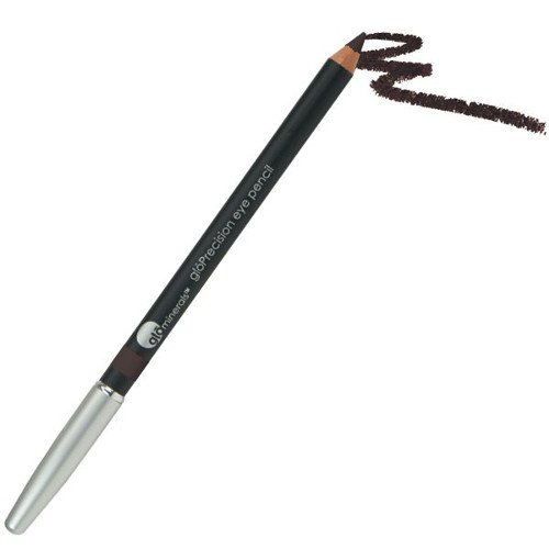 gloMinerals Precision Eye Pencil - Black on white background