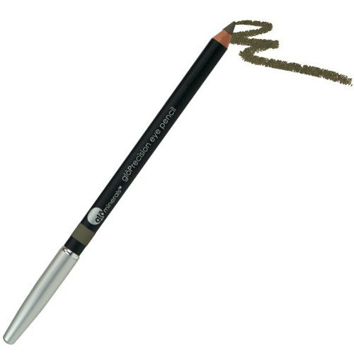 gloMinerals Precision Eye Pencil - Black on white background