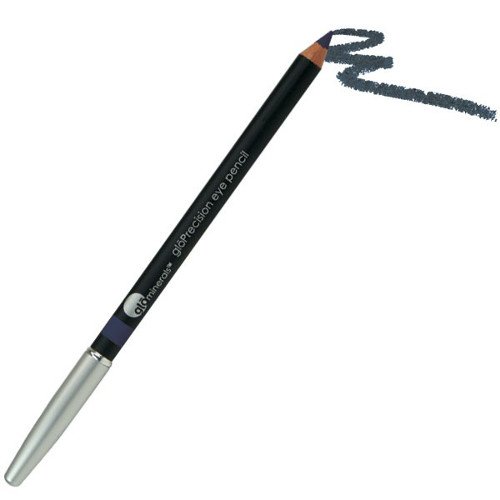 gloMinerals Precision Eye Pencil - Black on white background