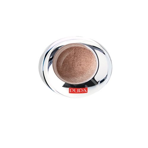 Pupa Luminys Silk Eyeshadow White -100 on white background