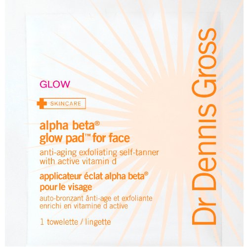 Dr Dennis Gross Alpha Beta Glow Pad on white background