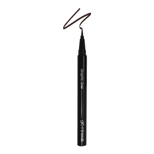 gloMinerals Graphic Liner - Black on white background
