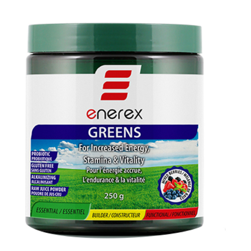 Enerex Greens Mixed Berries, 250g/8.8 oz