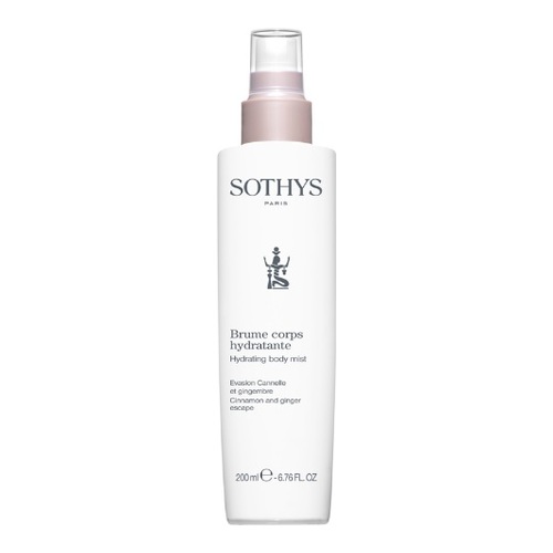 Sothys Hydrating Body Mist Cinnamon and Ginger on white background