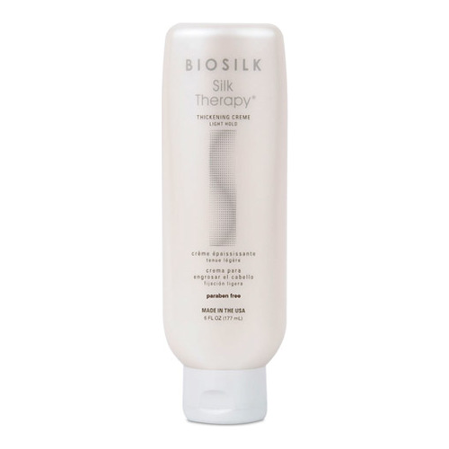 Biosilk  Silk Therapy Thickening Creme on white background