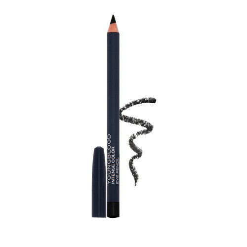 Youngblood Intense Color Eye Pencil - Black on white background