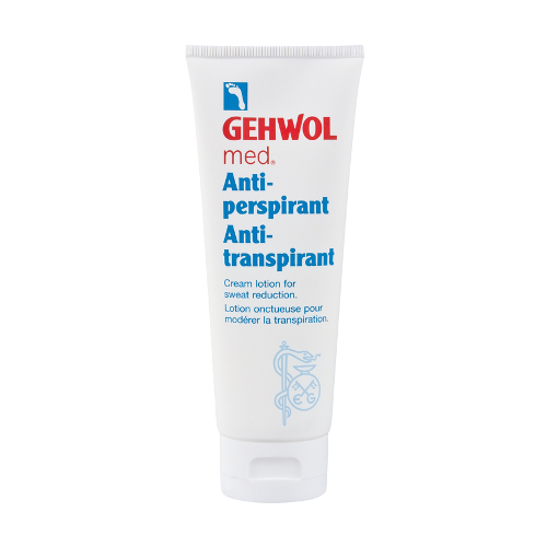 Gehwol Med Antiperspirant Cream on white background