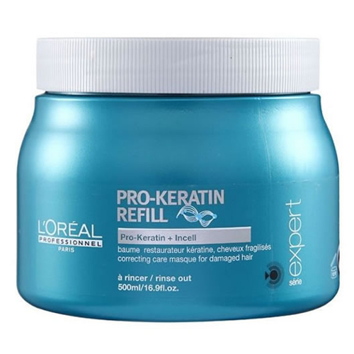 Loreal Professional Paris Pro-Keratin Refill Masque on white background