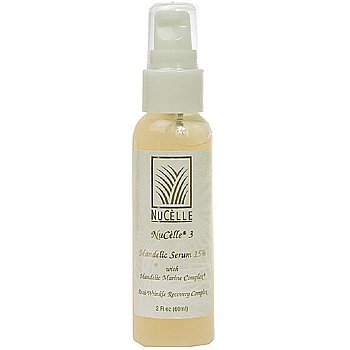 NuCelle 3 Mandelic Lotion 15% Serum on white background