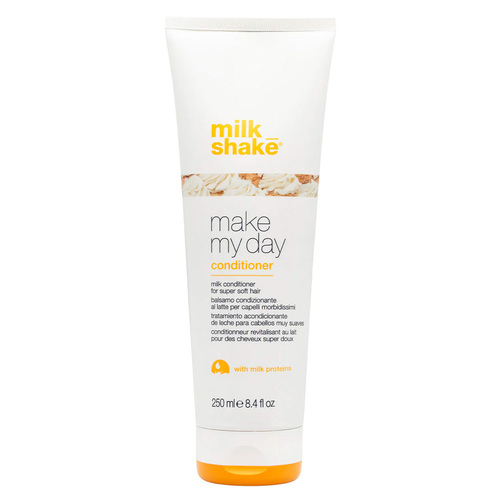 milk_shake make my day conditioner on white background