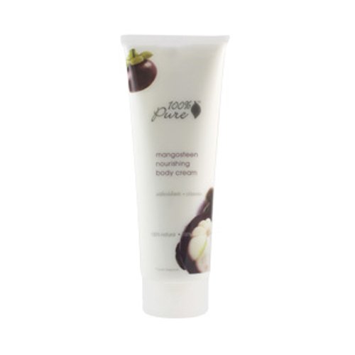 100% Pure Organic Mangosteen Body Cream, 236ml/8 oz