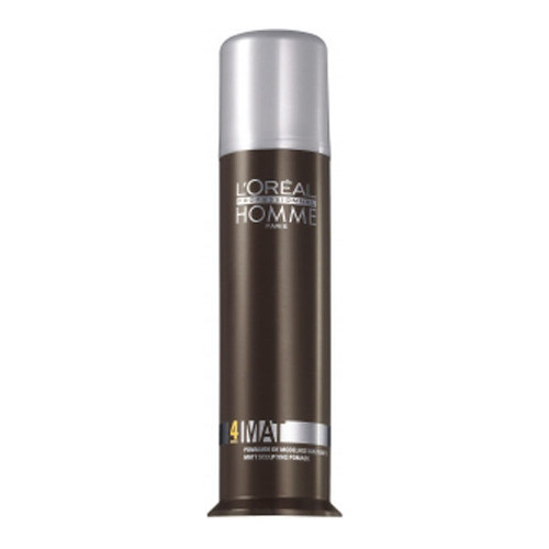 Loreal Professional Paris Homme Matt Sculpting Pomade on white background