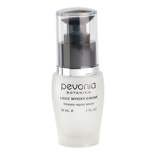 Pevonia Myoxy Caviar Timeless Repair Serum on white background
