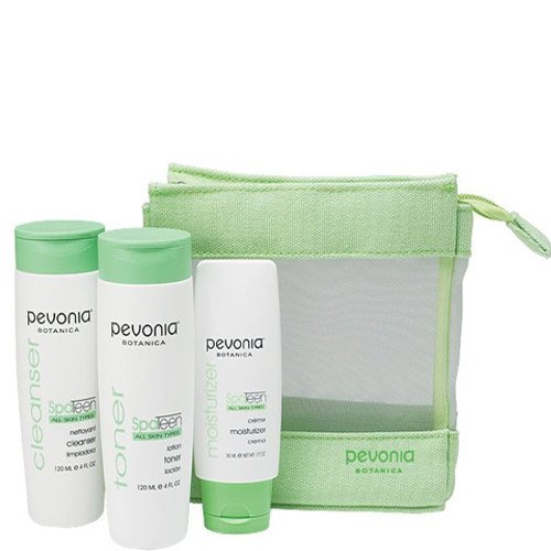 Pevonia SpaTeen All Skin Types Home Care Kit on white background