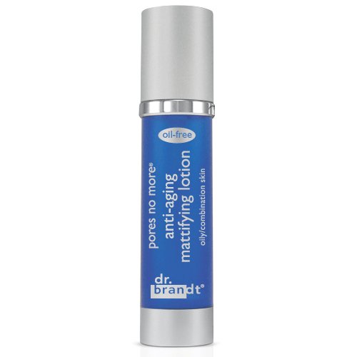 Dr Brandt Pores No More Anti-Aging Mattifying Lotion on white background