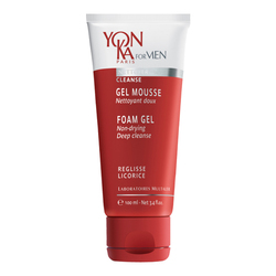 FOR MEN Foam Gel on white background