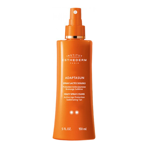Institut Esthederm Milky Spray 2 Suns on white background