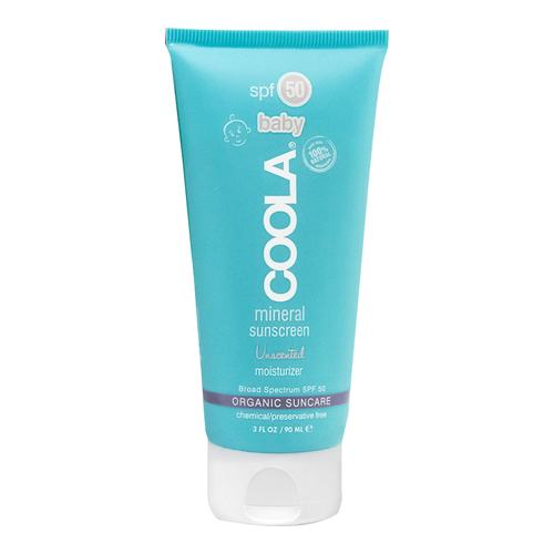 Coola Mineral Baby Organic SPF 50 Unscented, 90ml/3 fl oz