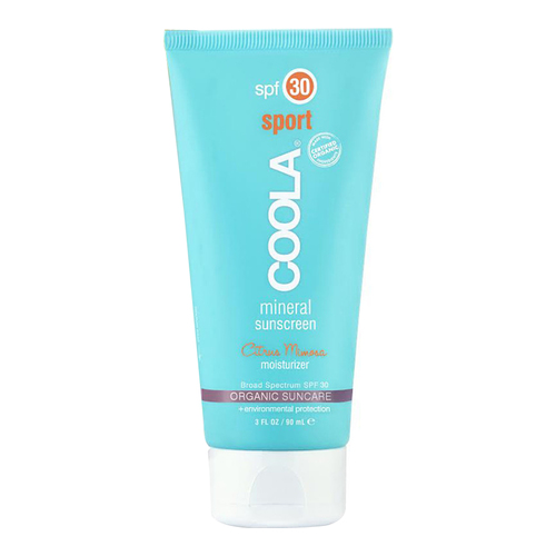 Coola Mineral Sport SPF 30 Citrus Mimosa on white background