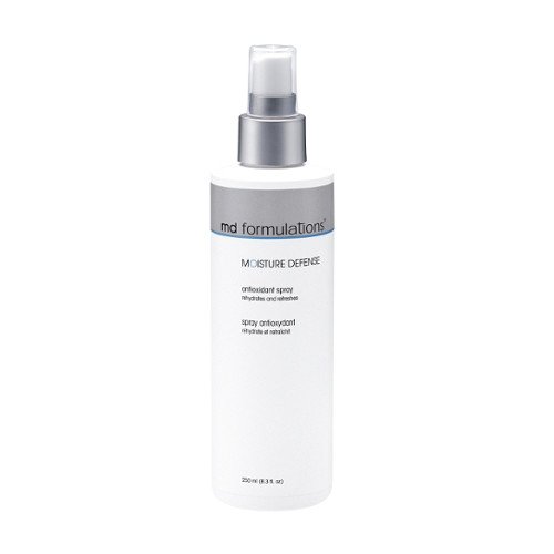 MD Formulations Moisture Defense Antioxidant Spray on white background