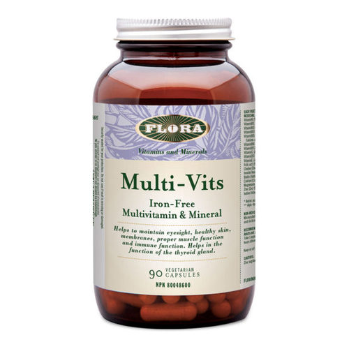 Flora Multi - Vits Iron - Free, 90 capsules