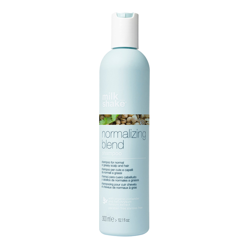 milk_shake Normalizing Blend Shampoo on white background