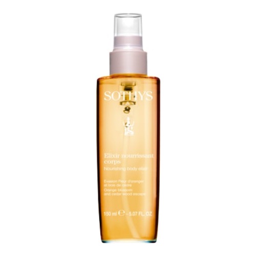 Sothys Nourishing Body Elixir Cherry Blossom and Lotus on white background