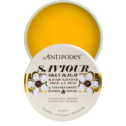 Antipodes NATURAL Saviour Skin Balm on white background