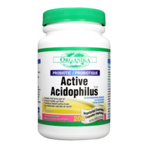 Organika Active Acidophilus, 200 capsules