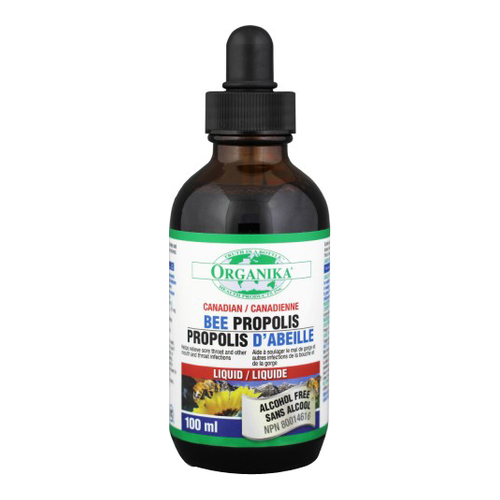 Organika Bee Propolis - Liquid Alcohol Free on white background