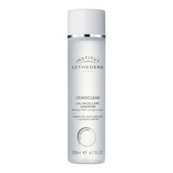 Osmopure Face and Eyes Cleansing Water on white background