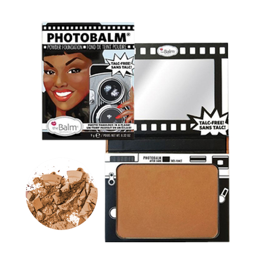 theBalm PhotoBalm- Powder Foundation - After Dark on white background