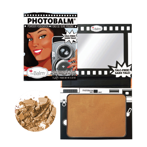 theBalm PhotoBalm- Powder Foundation - After Dark on white background