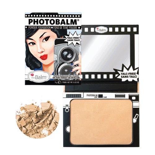 theBalm PhotoBalm- Powder Foundation - After Dark on white background