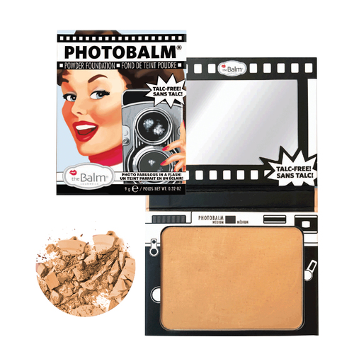 theBalm PhotoBalm- Powder Foundation - After Dark on white background