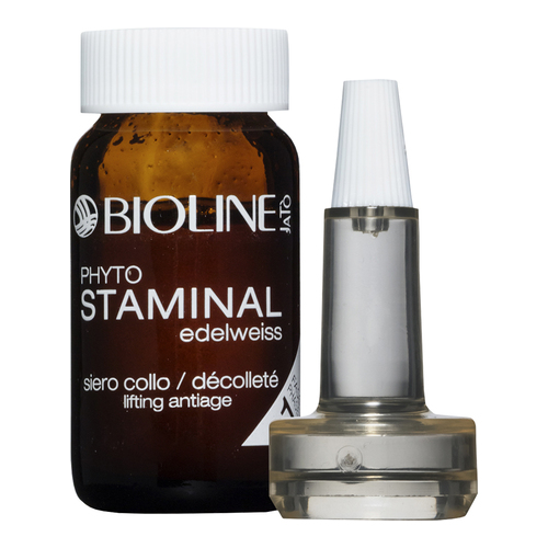 Bioline Phyto Staminal Edelweiss Neck Serum on white background