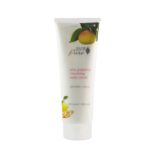 100% Pure Organic Pink Grapefruit Body Cream, 236ml/8 oz