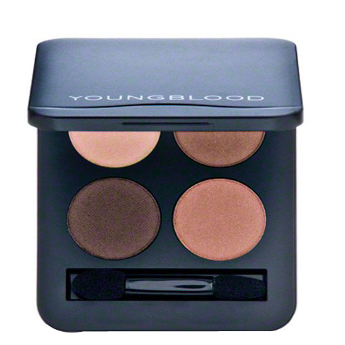 Youngblood Pressed Mineral Eyeshadow Quad - Timeless, 4g/0.14 oz