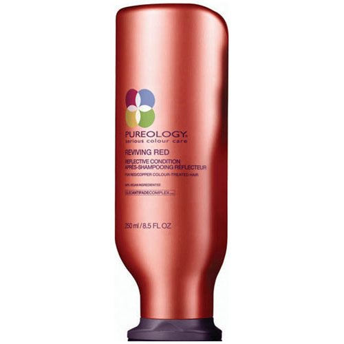Pureology Reviving Red Conditioner on white background