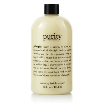 Philosophy philosophy Purity Made Simple Cleanser on white background