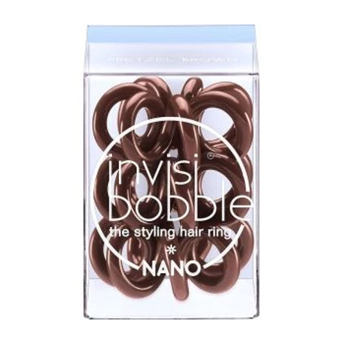 Invisibobble Nano - Pretzel Brown, 1 piece