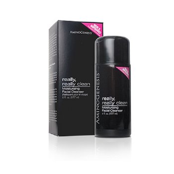 AminoGenesis Really, Really Clean Facial Cleanser on white background