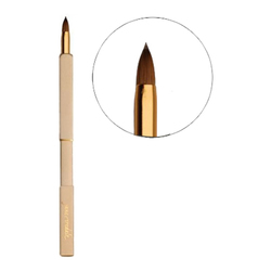 Gold Retractable Lip Brush