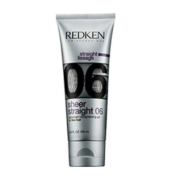 Redken Sheer Straight 06 Lightweight Straightening Gel, 100ml/3.3 fl oz Redken on white background