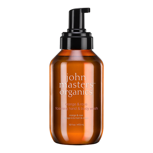 John Masters Organics Orange and Rose Foaming Hand and Body Wash, 473ml/16 fl oz