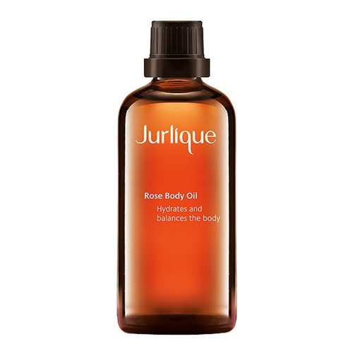 Jurlique Rose Body Oil on white background