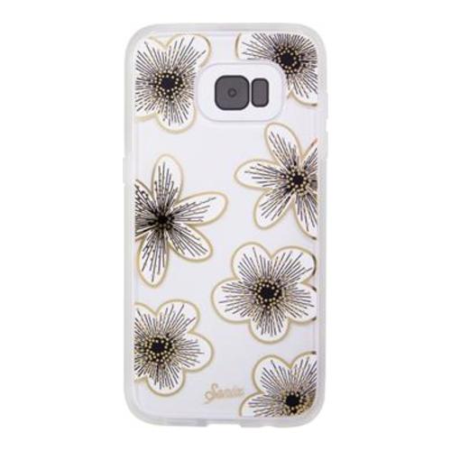 Sonix Samsung Galaxy S7 Edge Case - Delphine (White) on white background