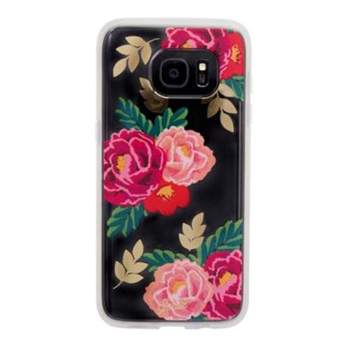 Sonix Samsung Galaxy S7 Edge Case - Delphine (White) on white background