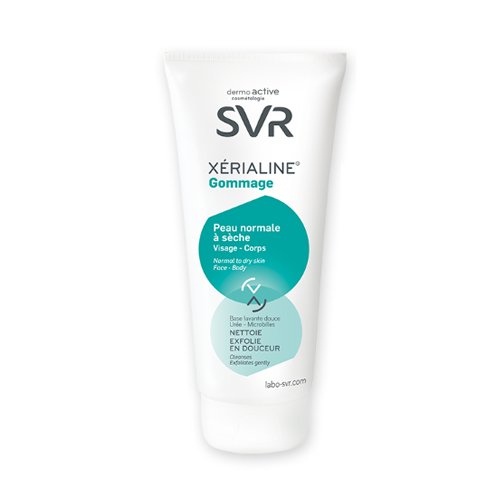 SVR Lab Xerialine Scrub Face and Body on white background
